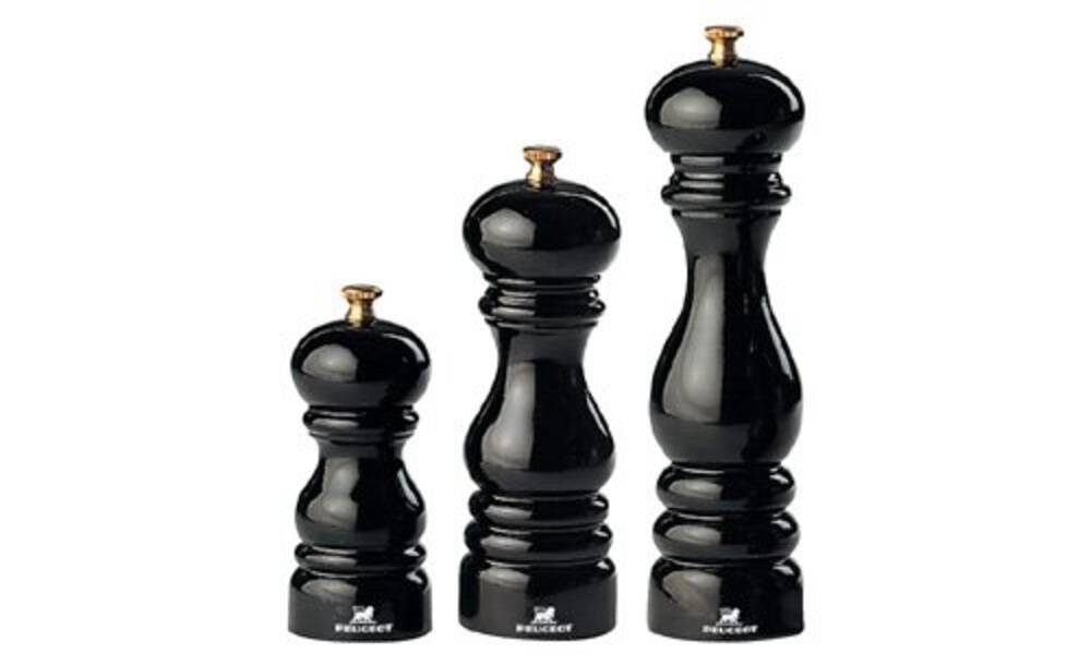 MLÝNKY NA PEPŘ A SŮL, zn. PEUGEOT - PARIS - bukové dřevo/lak