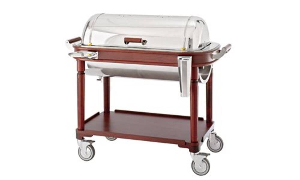 VOZÍKY SERVÍROVACÍ VYHŘÍVANÉ S OTOČNÝM KRYTEM - ELEKTRICKÉ