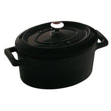 MINI KASTROL OVÁLNÝ S POKLICÍ LITINA - PRŮMĚR 12 CM MINI KASTROL OVÁLNÝ S POKLICÍ LITINA - PRŮMĚR 12 CM