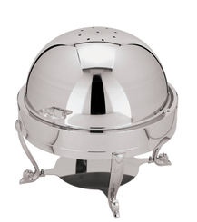 CHAFING KULATÝ ZAOBLENÝ - NA PASTU průměr 33 cm CHAFING KULATÝ ZAOBLENÝ - NA PASTU průměr 33 cm